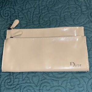 Dior PU Cosmetic Bag